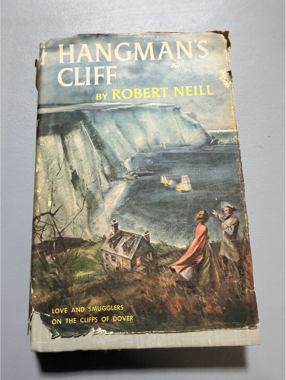 Hangman's Cliff Robert Neill 1956 BCE Hardcover Dust Jacket Vintage Novel
